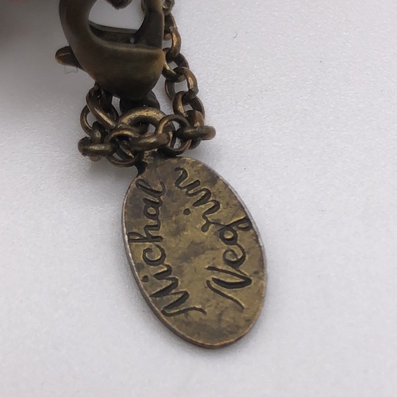 VTG Michal Negrin large cuff bracelet One of a kind. Bohemian. Floral. Signed - Picture 6 of 16